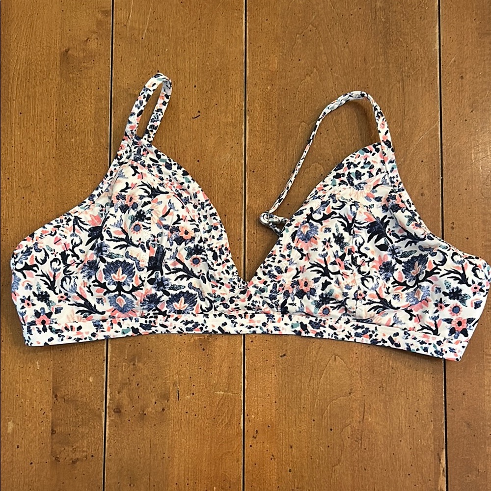 Athleta Multicolor Floral Bralette